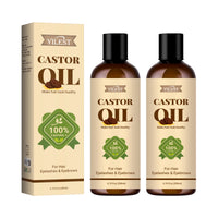 Pure Castor Oil for Hair Growth and Eyelash Conditioning