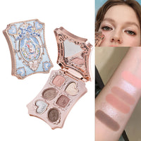 6-Color Swan Ballet Eyeshadow Palette
