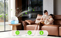 Aromatherapy Air Purifier and Humidifier Diffuser