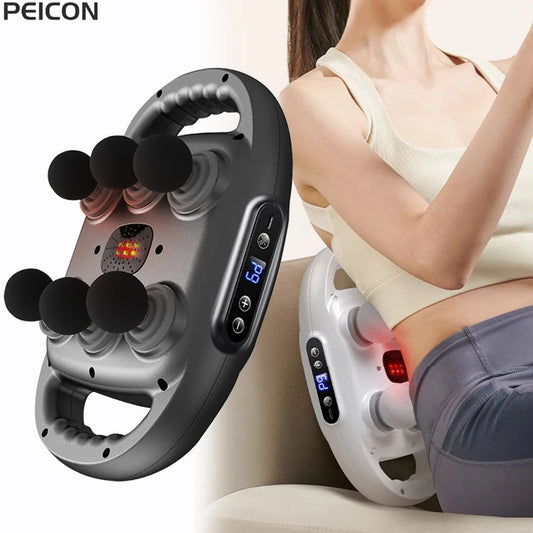 6-Head Deep Tissue Muscle Massage Gun