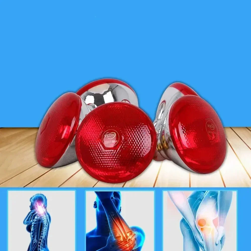 Infrared Red Light Therapy Bulb for Pain Relief & Muscle Recovery - 3