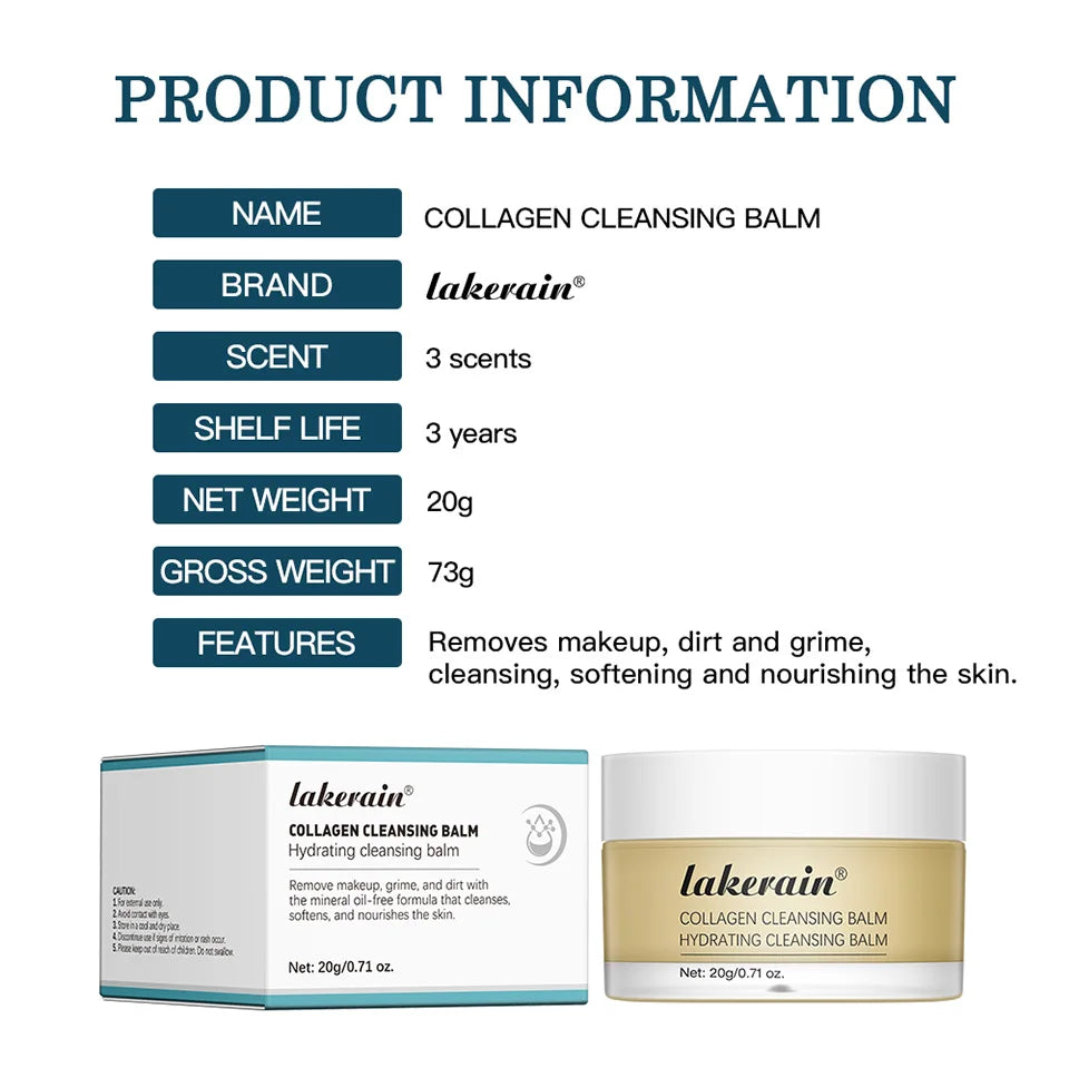Collagen Hydrating Makeup Cleansing Balm - 16