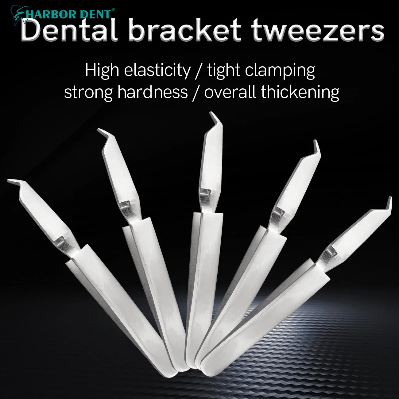 Stainless Steel Orthodontic Bracket Positioning Forceps - 1