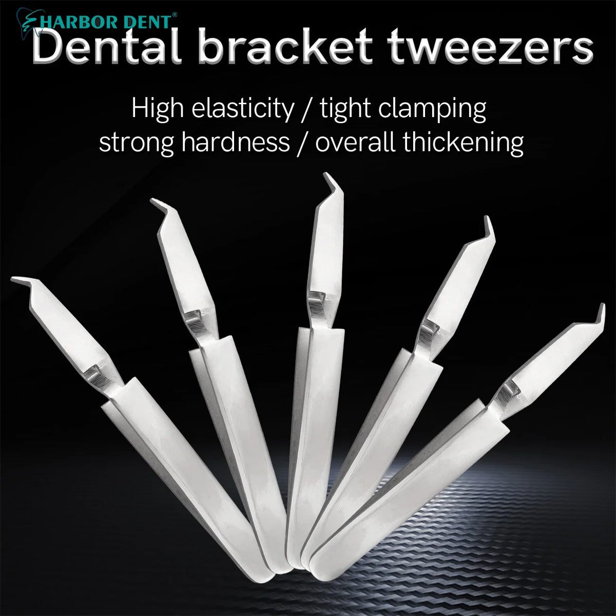 Stainless Steel Orthodontic Bracket Positioning Forceps