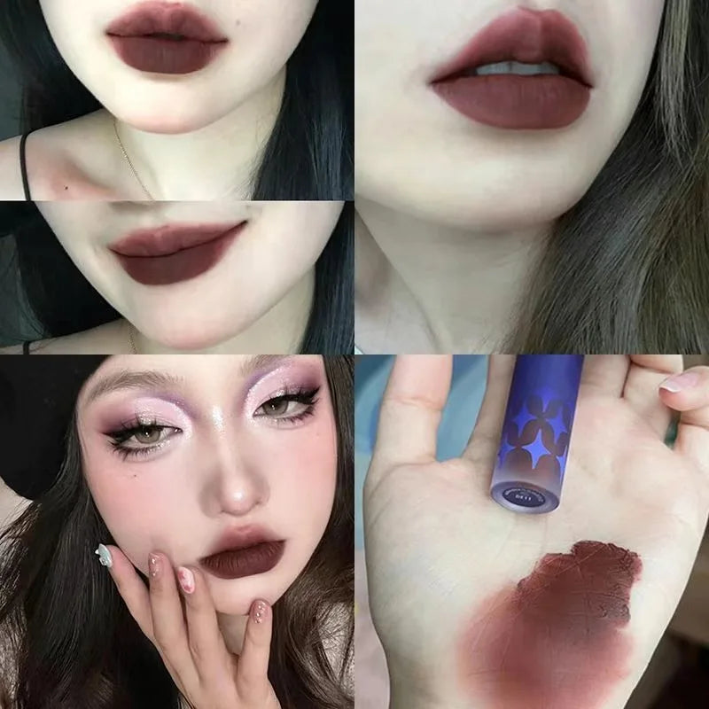Velvet Matte Waterproof Liquid Lipstick - 82