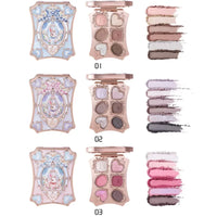 6-Color Eyeshadow and Makeup Palette Set