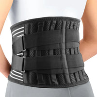 Adjustable Lumbar Support Back Brace for Pain Relief