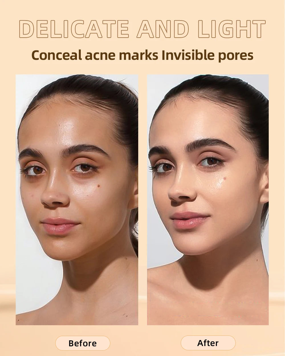Waterproof Full Coverage Liquid Foundation - 9