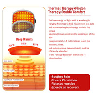 Red Light Therapy Headband for Tension and Relaxation
