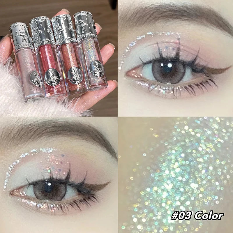 Sparkling Liquid Glitter Eyeshadow for Radiant Eye Makeup - 30