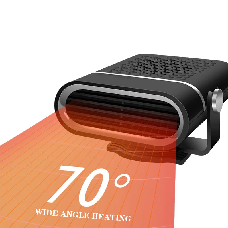 Portable 12V/24V Car Windshield Heater Defroster - 5