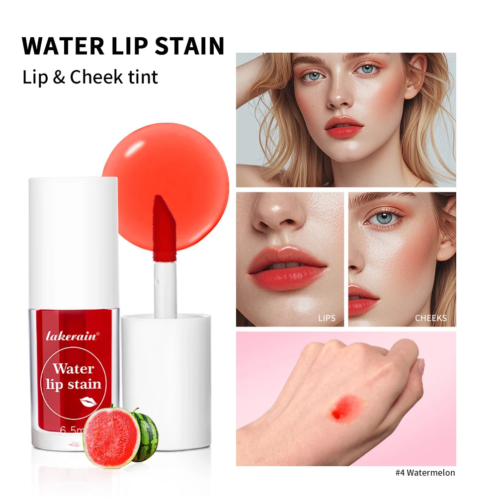 Waterproof Long-Lasting Fruit Lip Tint and Blush - 3