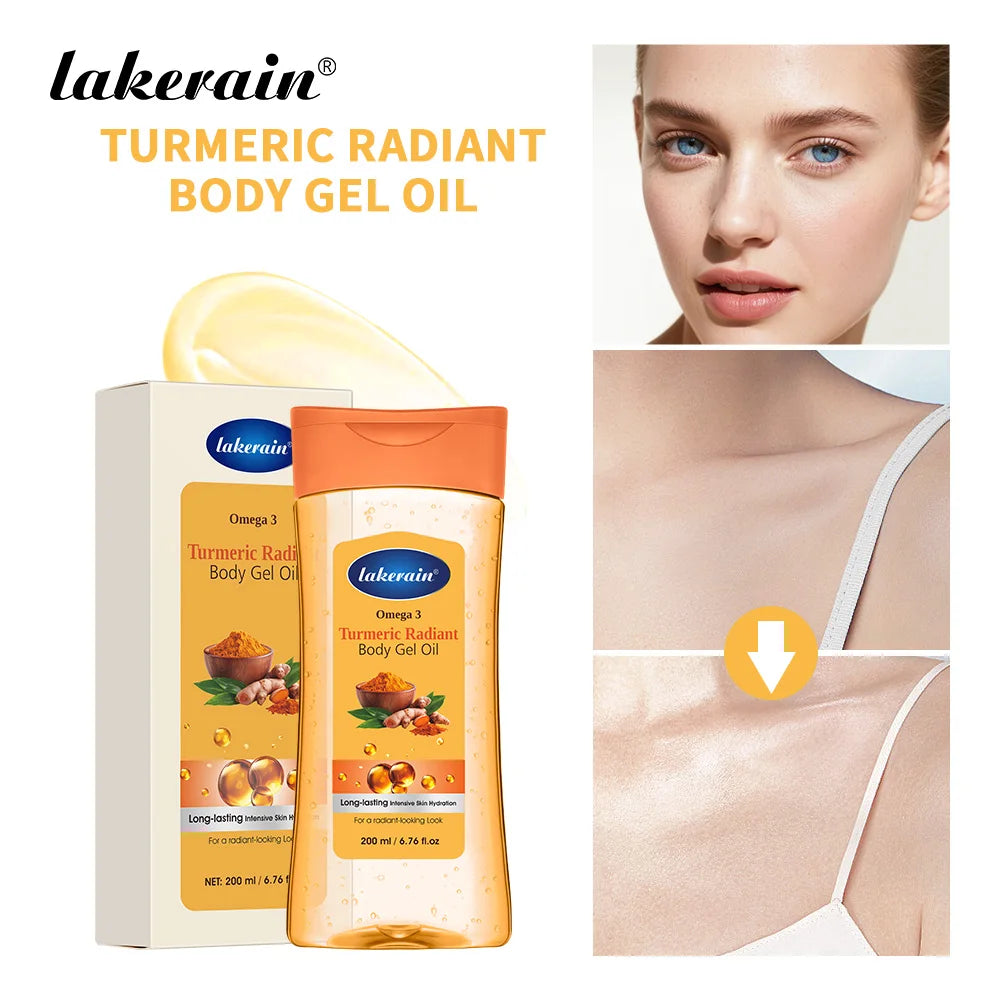 Radiant Glow Body Gel Oil for Deep Hydration and Smooth Skin - 3