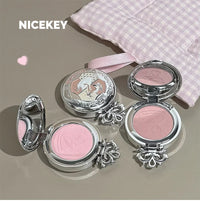 Long-Lasting Matte Pink Powder Blush for Natural Glow