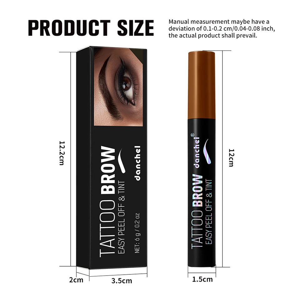 Waterproof Peel-Off Eyebrow Tint Gel - 15