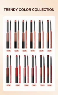 Matte Lipstick and Lip Liner Duo Set