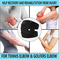 Adjustable Breathable Elbow Support Brace for Pain Relief