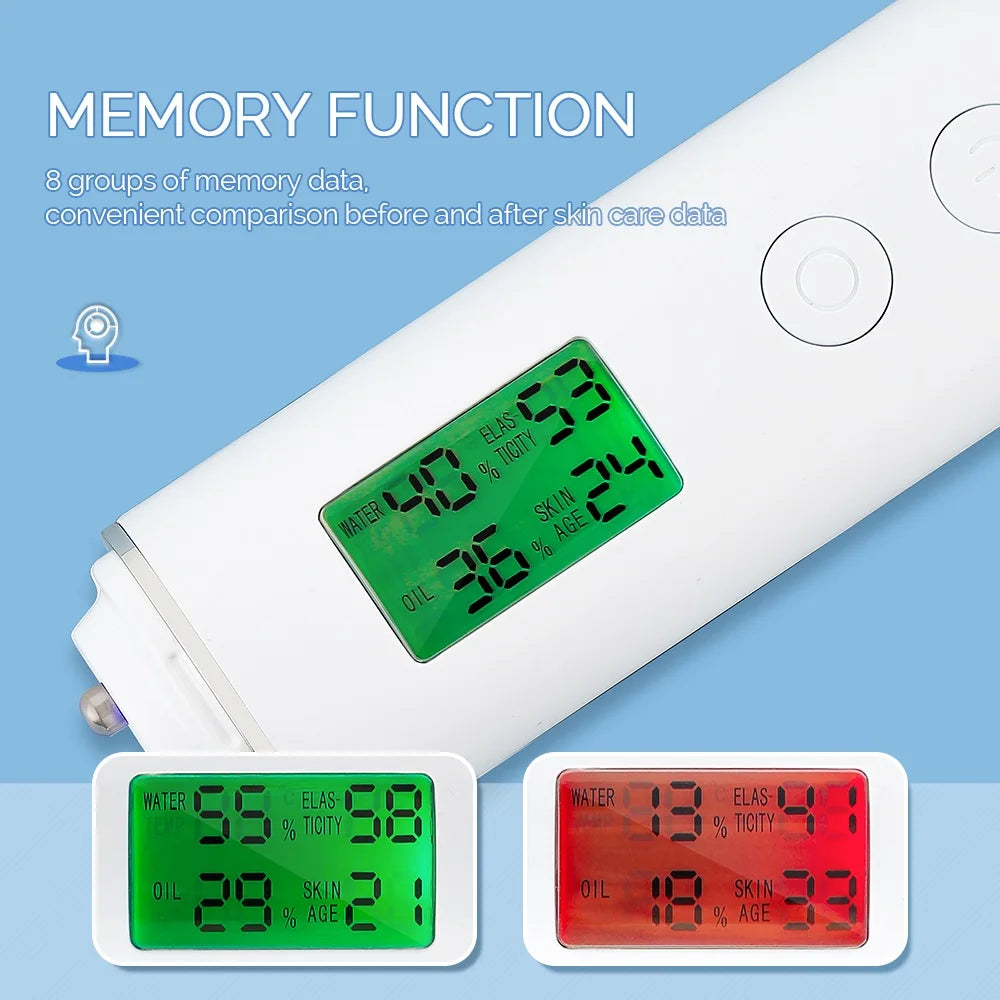Digital Skin Moisture and Oil Content Analyzer - 4