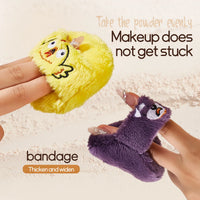 Cute Plush Cosmetic Powder Puff for Flawless Makeup Application