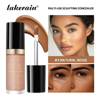 5-Color Waterproof Sculpting Concealer for Flawless Coverage