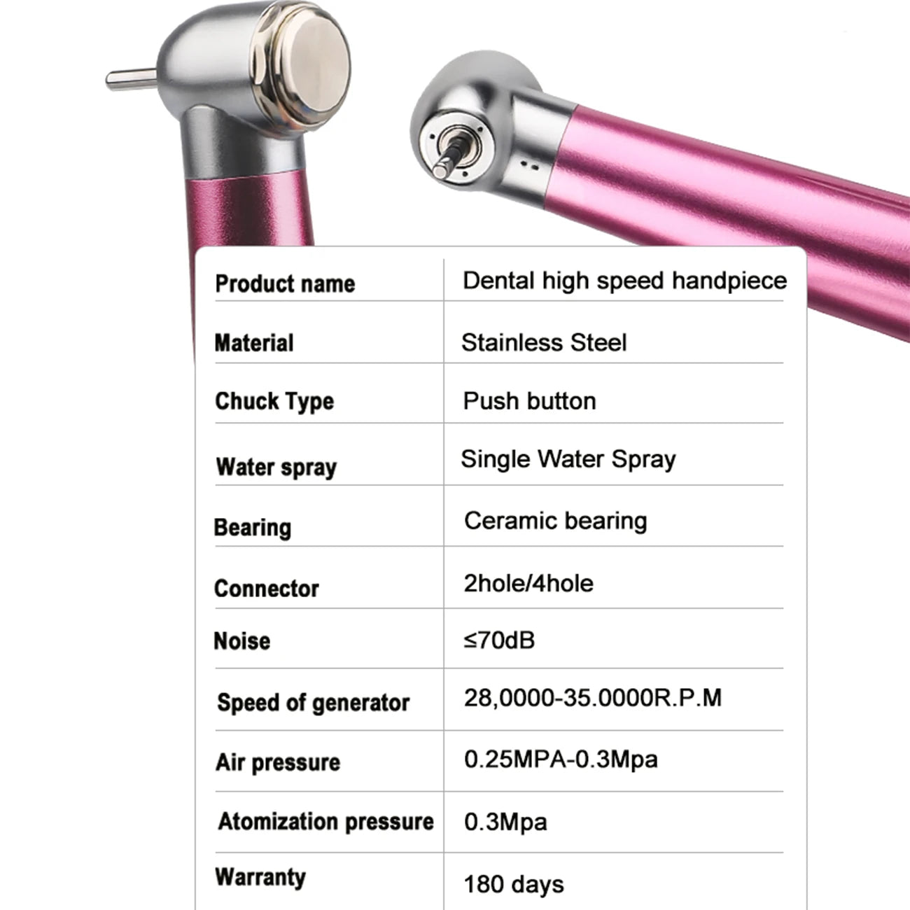 High-Speed Dental Turbine Handpiece for Precision Dentistry - 5