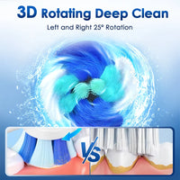 5-Mode Rechargeable Rotating Electric Toothbrush for Adults