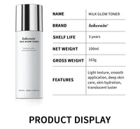 Hydrating Milk Glow Face Toner for Radiant Skin