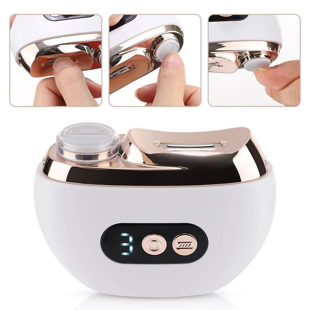 Electric Automatic Nail Clipper and Polisher for Safe Manicures - 16