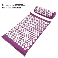 Acupressure Massage Mat and Pillow Set for Pain Relief