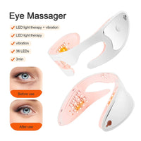 Electric LED Red Light Eye Massager for Fatigue Relief