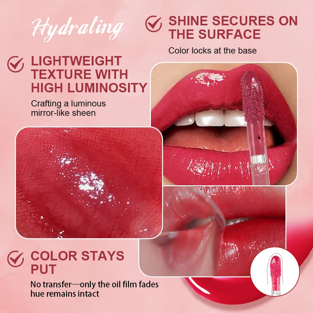 Mirror Shine Hydrating Lip Glow Tint - 6