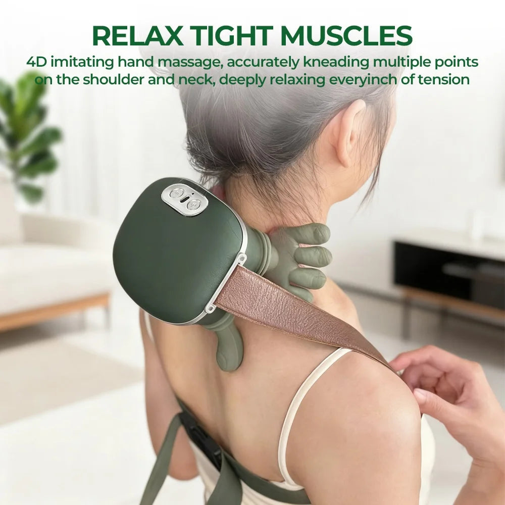 Bionic Hand-Shaped Trapezius and Neck Massager - 2