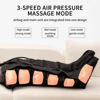 Electric Air Compression Leg Massager for Deep Tissue Recovery