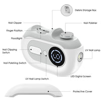 4-in-1 Automatic Electric Nail Trimmer and Manicure Tool