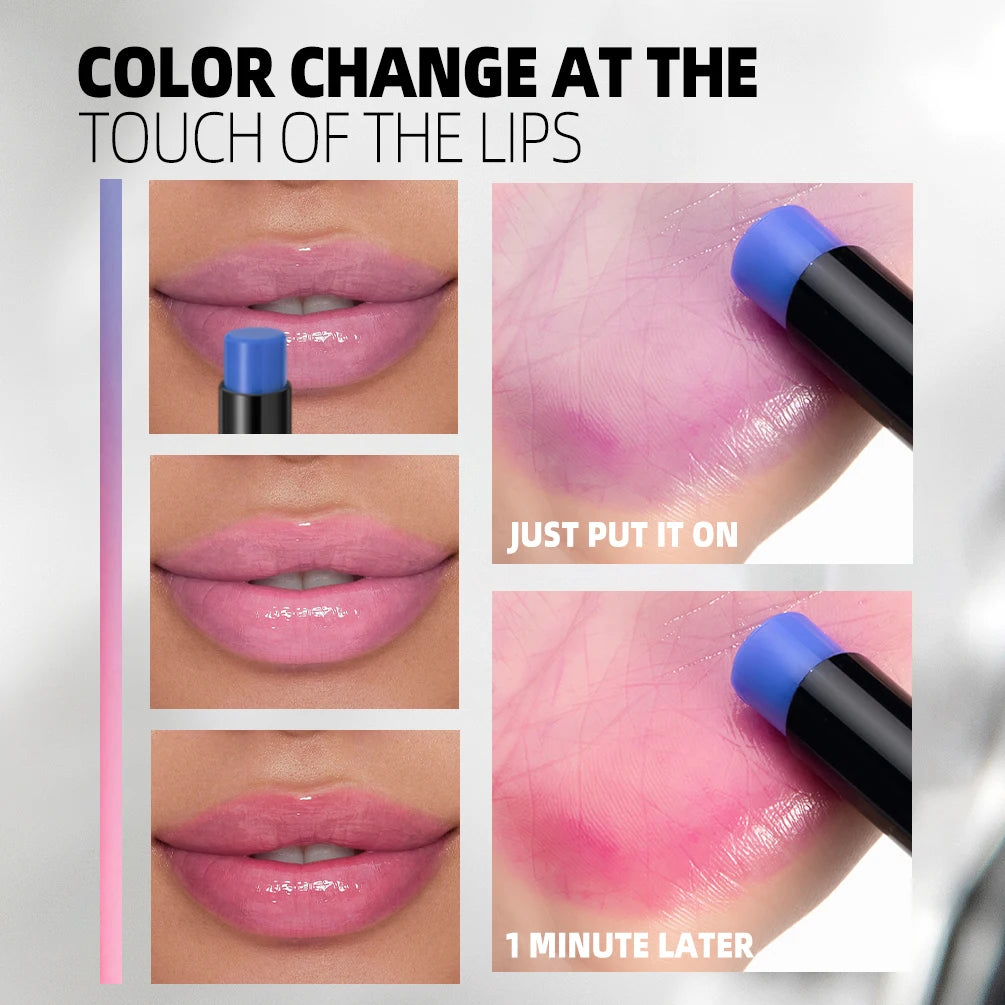 Color-Changing PH Lip Balm and Blush Tint - 4