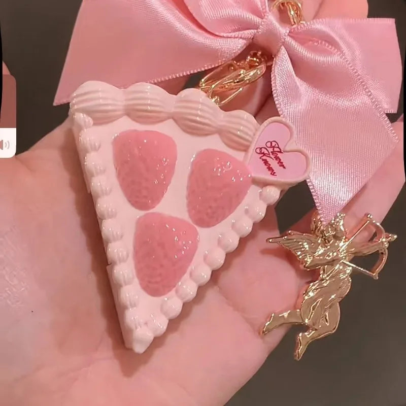 Portable Strawberry Cake Solid Perfume Pendant - 6