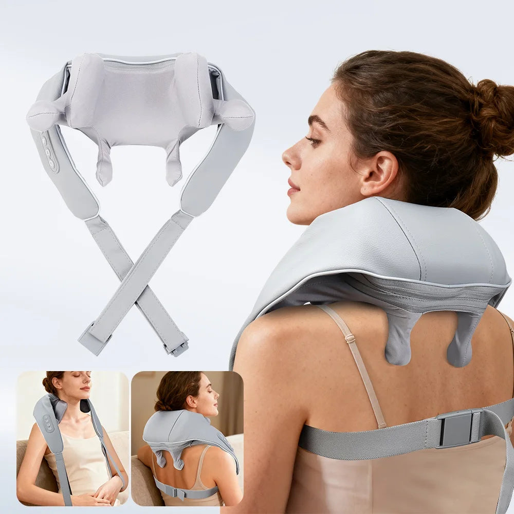 8-Head Deep Tissue Neck and Shoulder Massager - 9
