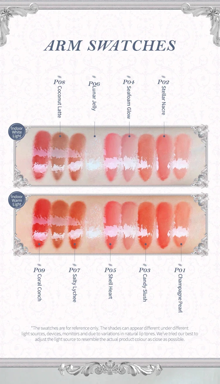 Nourishing Tinted Lip Glaze for Hydrated Glossy Lips - 16