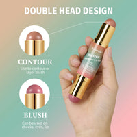 Dual-Ended Cream Blush and Bronzer Stick