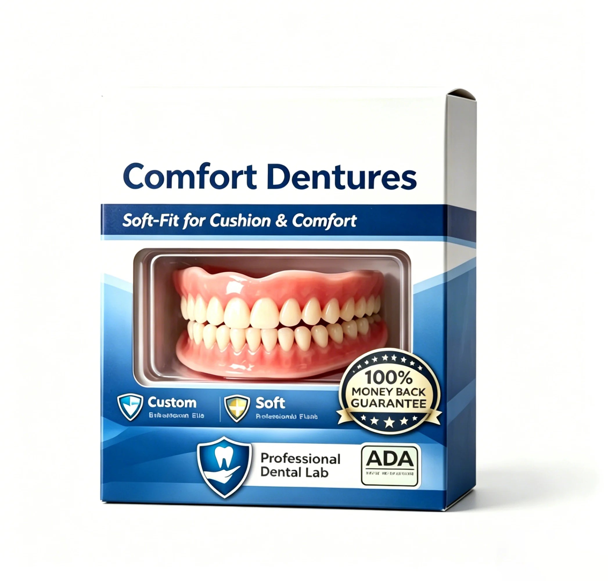 Comfort Fit Cosmetic Dentures for Instant Smile Confidence - 6