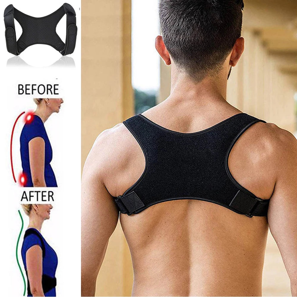 Adjustable Back Posture Corrector for Pain Relief - 8