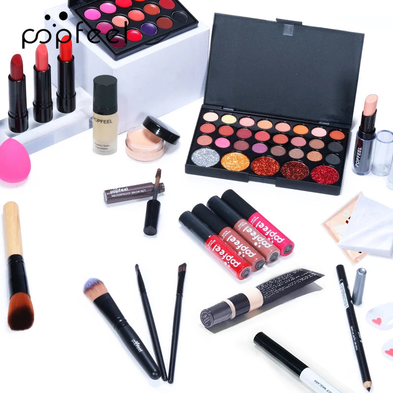 All-in-One Professional Makeup Starter Kit - 7