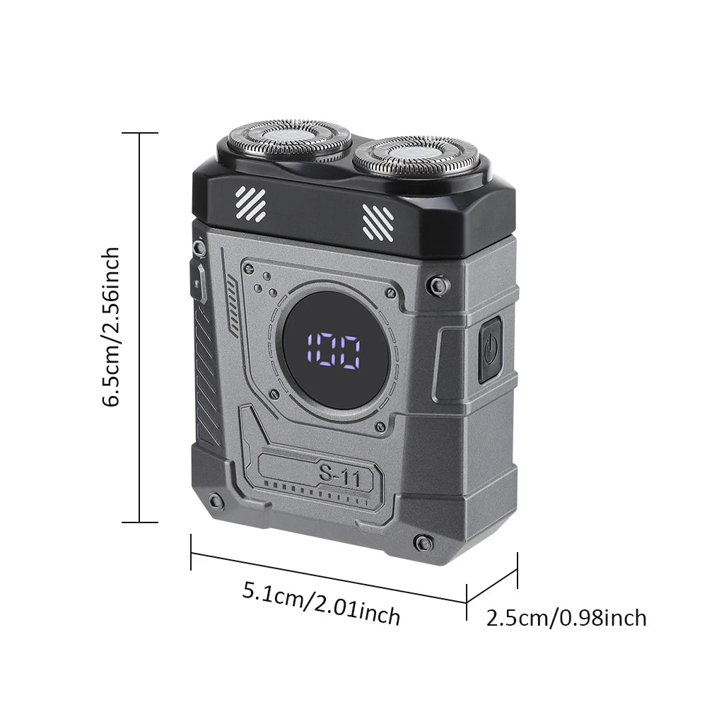 Portable Waterproof Electric Shaver for Men - 28