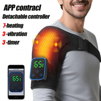 Electric Heated Shoulder Massager with Vibration