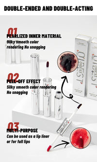 Waterproof Peel-Off Lip Stain Liner