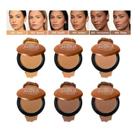 Matte Bronze Pressed Setting Powder for Flawless Contouring