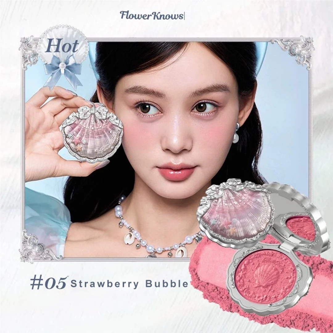 Velvet Silk Satin Powder Blush for a Radiant Face Glow - 31