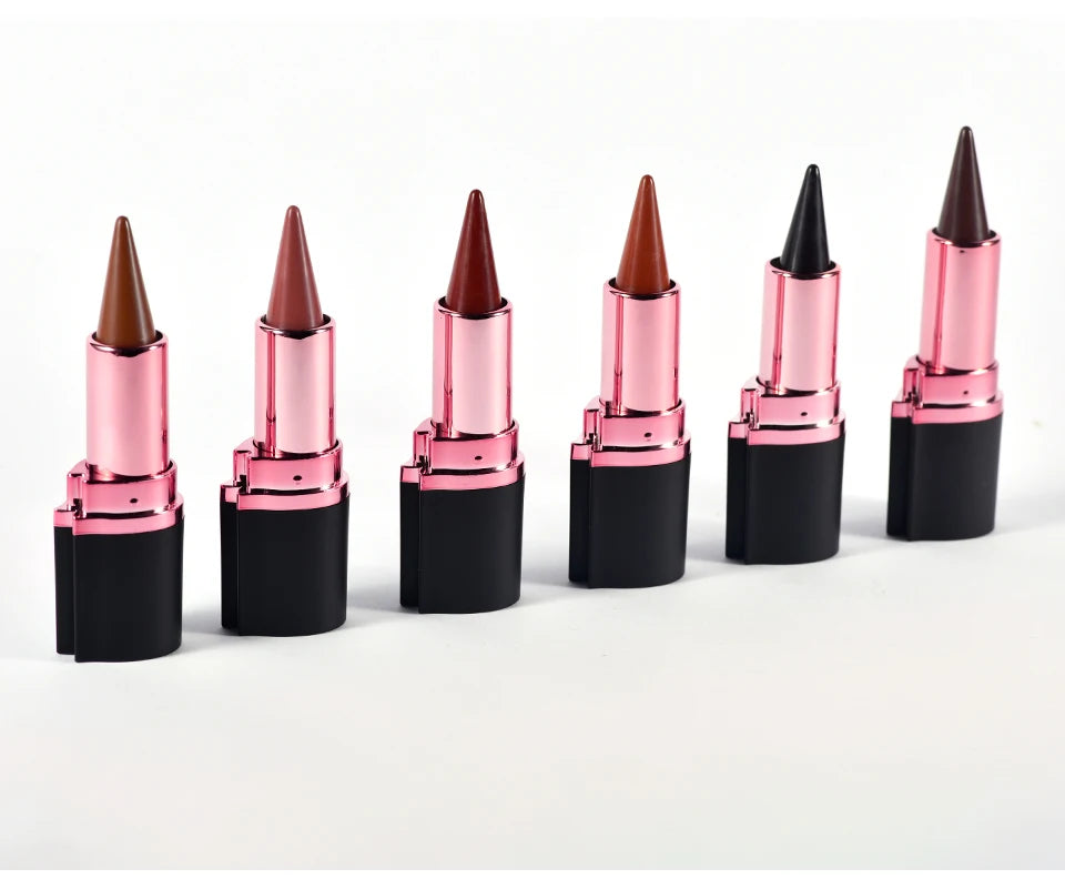 2-in-1 Waterproof Matte Lip Liner and Lipstick Crayon - 26
