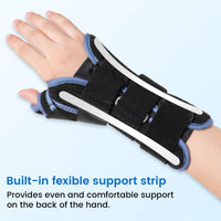 Adjustable Wrist and Thumb Support Splint for Pain Relief