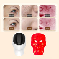 7-Color LED Light Therapy Face and Neck Rejuvenation Mask